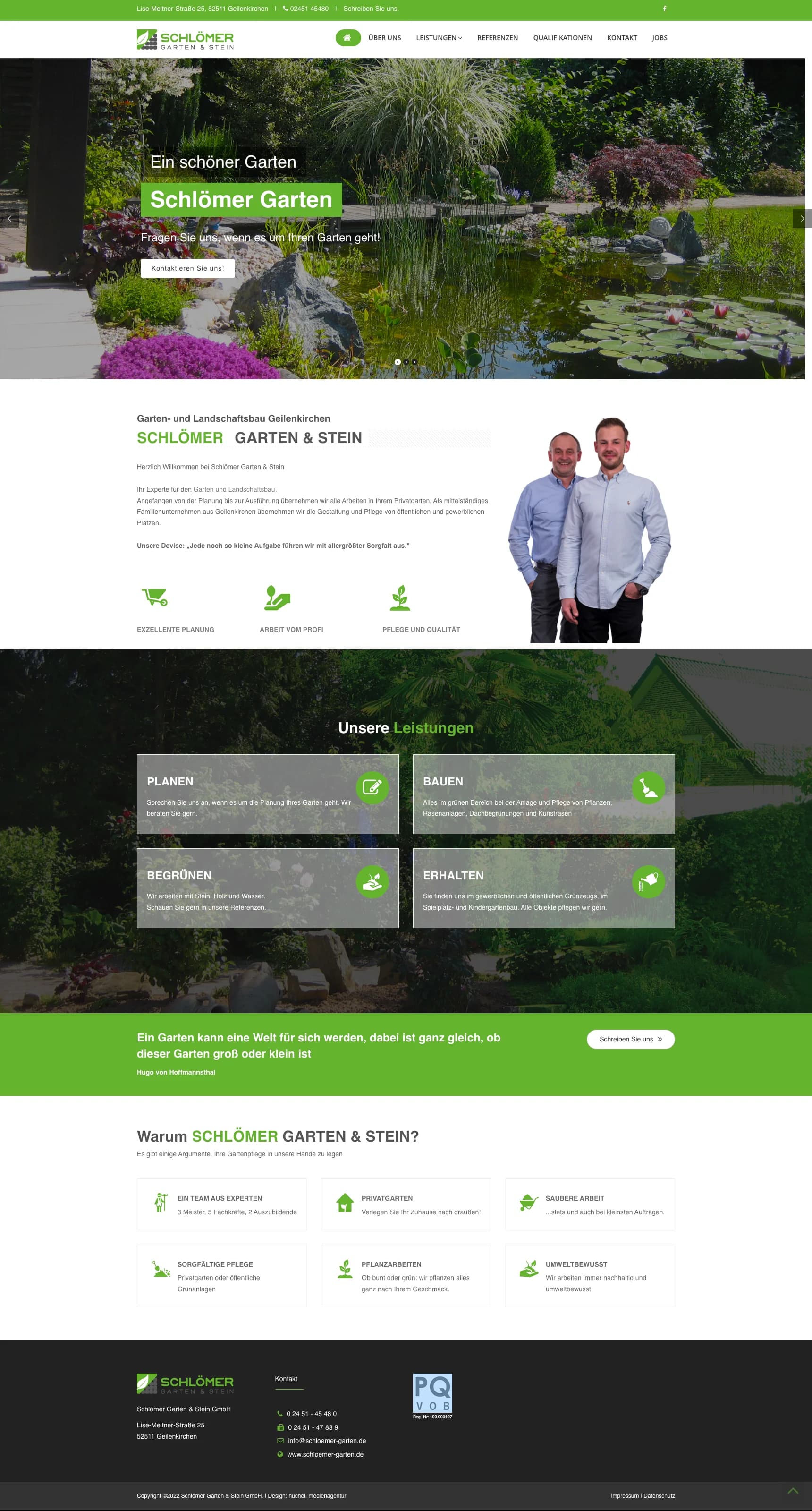 Schlömer Garten Stein Gartenbau Landschaftsbau Geilenkirchen