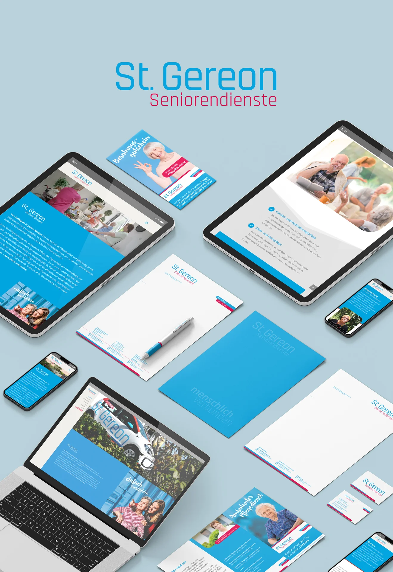 Corporate Design St. Gereon Seniorendienste