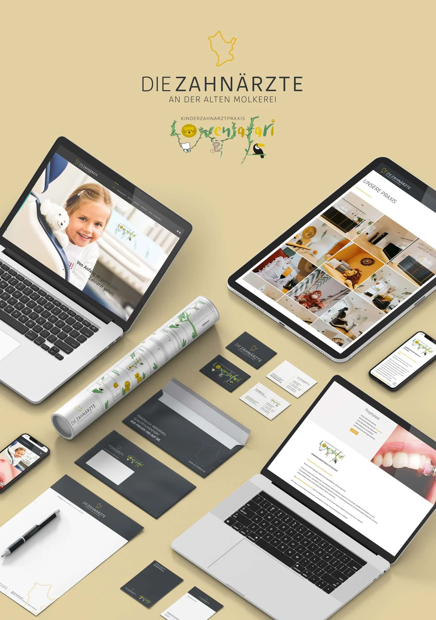 Corporate Design Die Zahnärzte an der Alten Molkerei